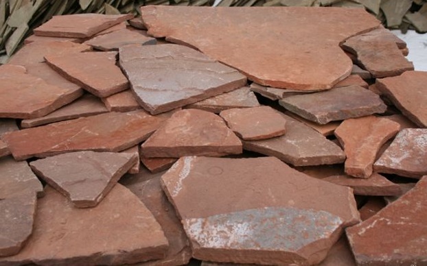 картинка Песчаник "Капучино" галтованый от интернет-магазина природного камня "Аквилон"