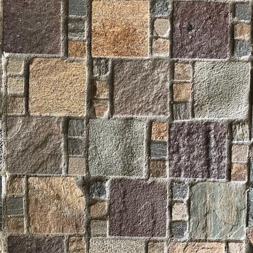 картинка Мозаика из разноразмерных квадратов 5х5, 10х10 от интернет-магазина природного камня "Аквилон"